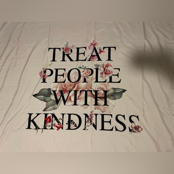 Treat People With Kindness tapestry (harry styles slogan) - Picture 2 of 2